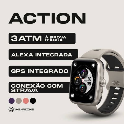 Smartwatch Wearzone ACTION – A Prova D’água