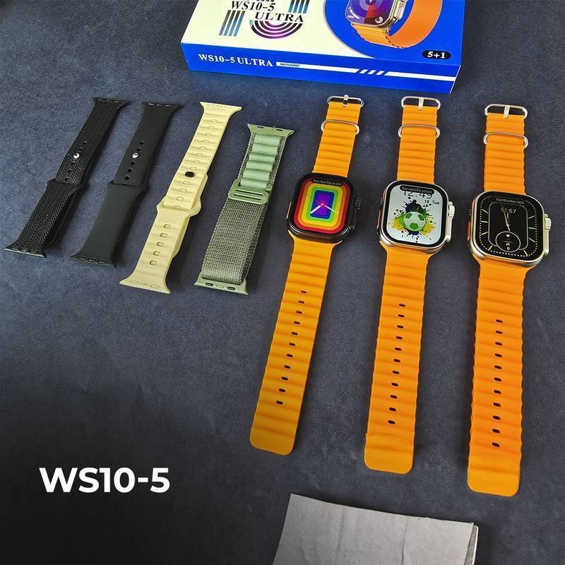 WS10-5 ULTRA | kit 5 pulseiras | toque duplo |segunda geração