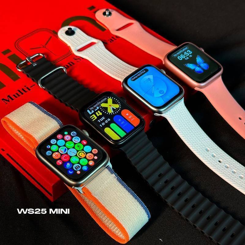 WS25 mini | KIT 4 PULSEIRAS | 42mm | Acabamento premium