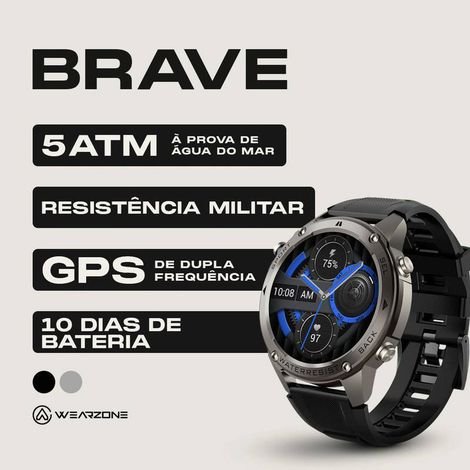 Smartwatch Wearzone BRAVE – Prova D’água