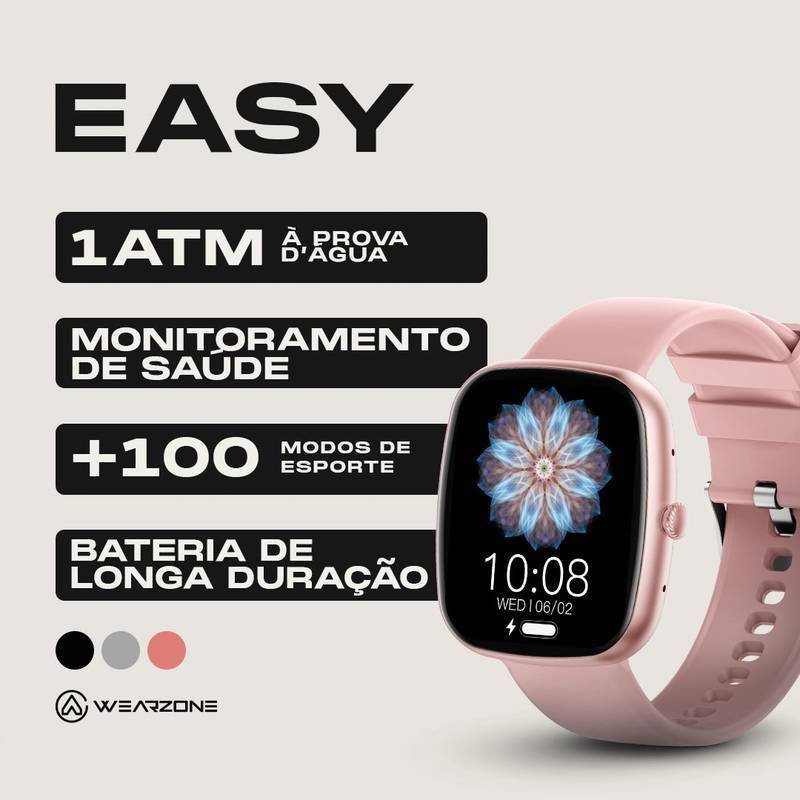 Smartwatch Wearzone EASY – A Prova D’água