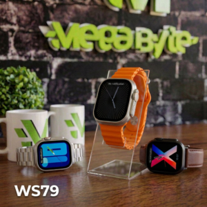 Smartwatch WS79 Ultra 2 49mm Bluetooth Chamadas 3 Pulseiras