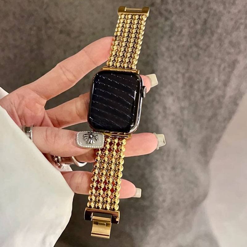 Pulseira Aço de Luxo 42mm/44mm/45mm/49mm