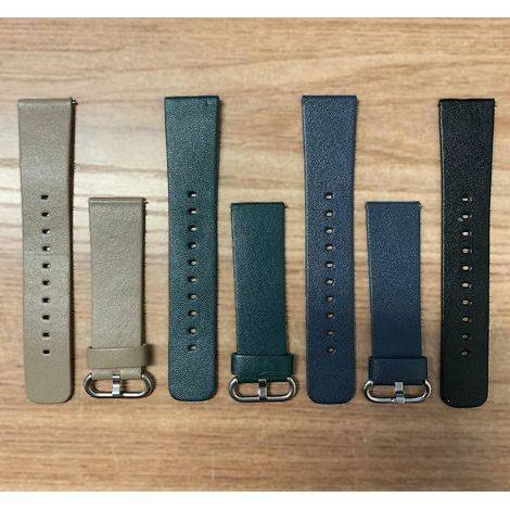 Pulseira Couro Liso 22mm