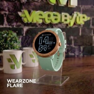 Smartwatch Wearzone Flare Tela Redonda Barômetro Central de Controle Saúde e Esporte